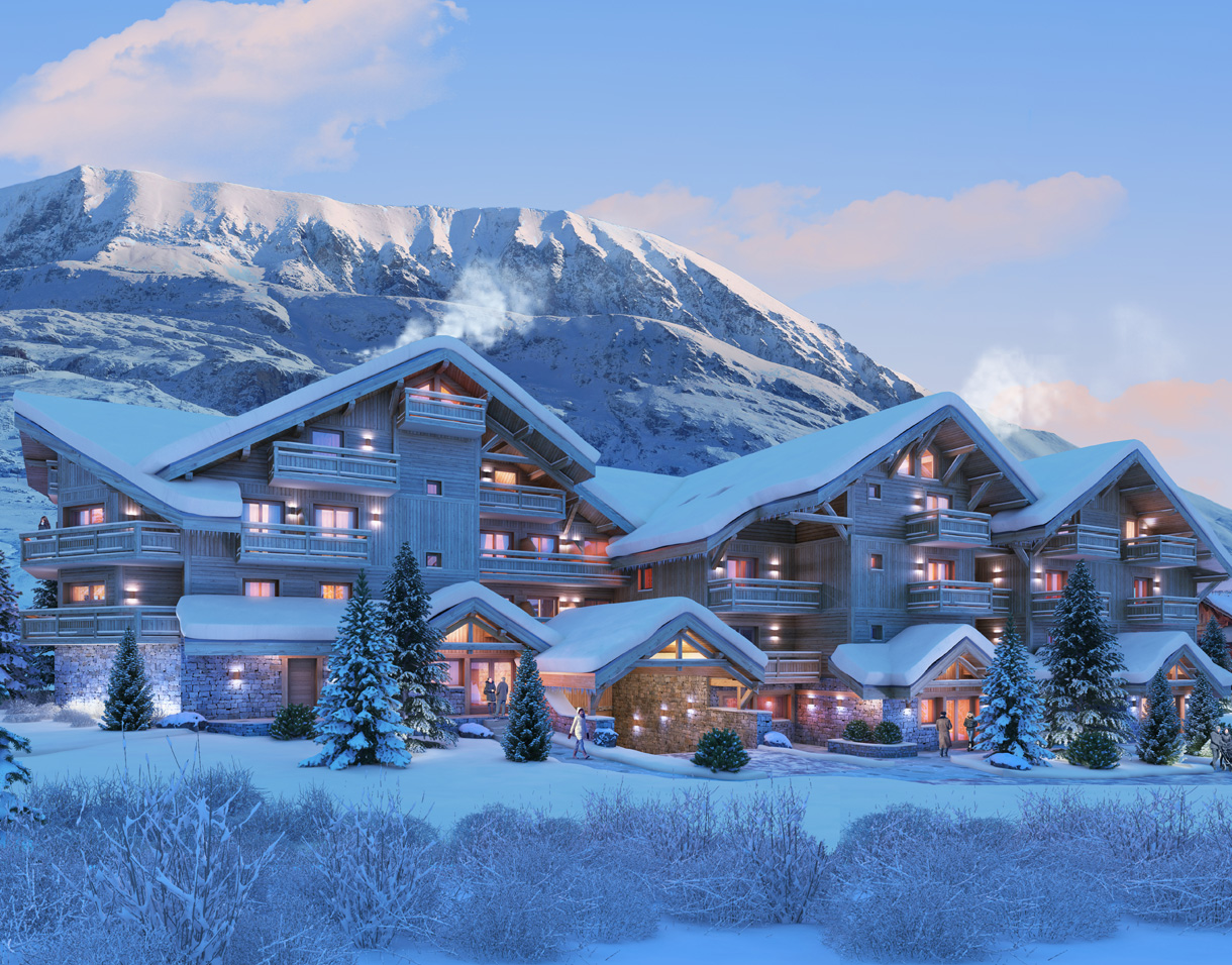 alpe huez chalets eden blanc