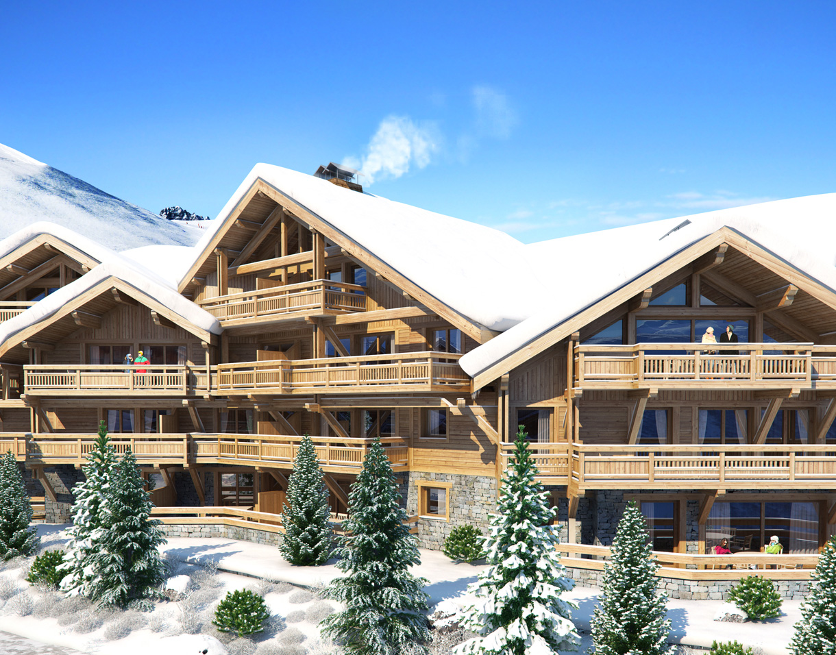 alpe huez chalets eden blanc