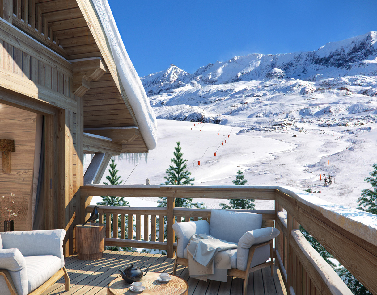 alpe huez chalets eden blanc